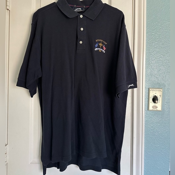Slazenger Other - Vintage Slazenger Ryder Cup Collection Polo Shirt 2001 The Belfry Golf Size L
